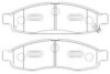 ASVA AKD-ZC60 Brake Pad Set, disc brake